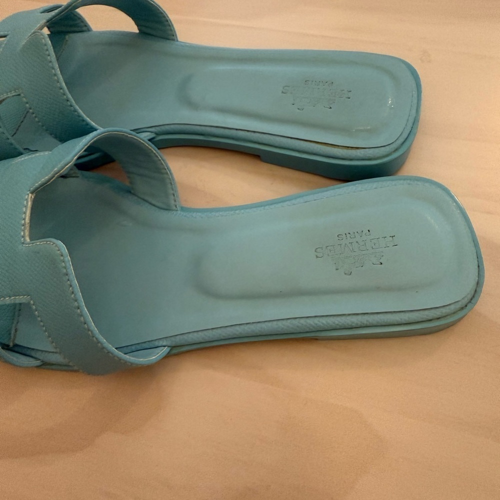 Blue Women's Sandals - Picture 4 of 6